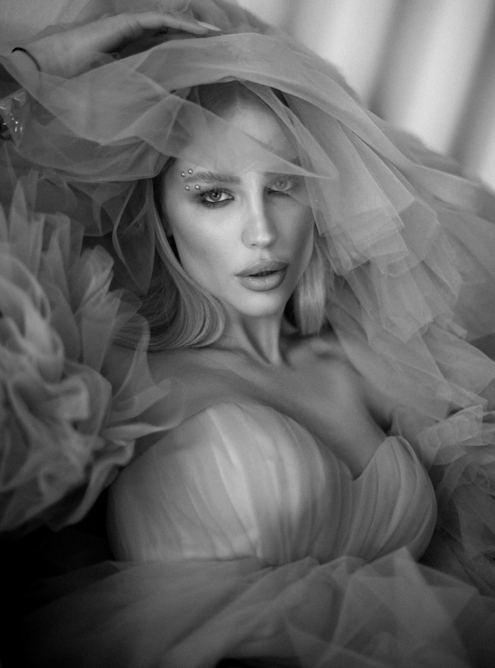 ženské portréty, glamour, budoir