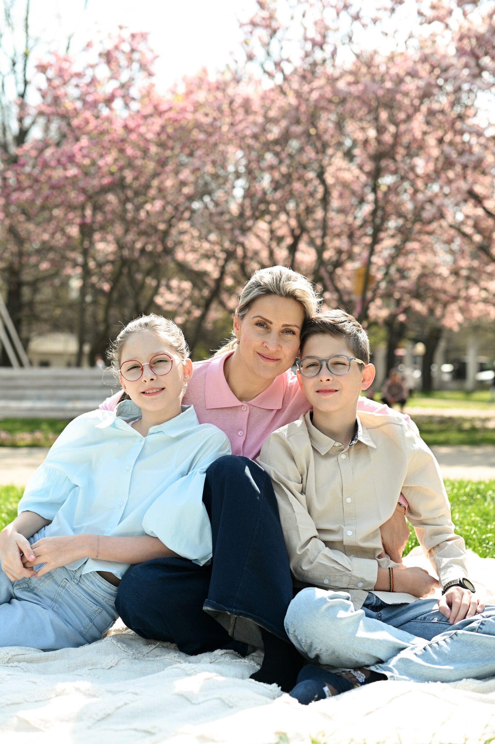 rodinné a detské fotenie, fotenie pri Magnólii v Bratislave