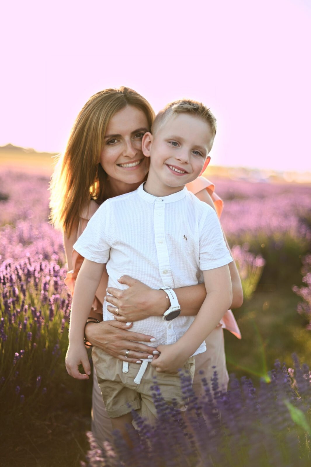 rodinné a detské fotenie, fotenie v levanduli v Bratislave