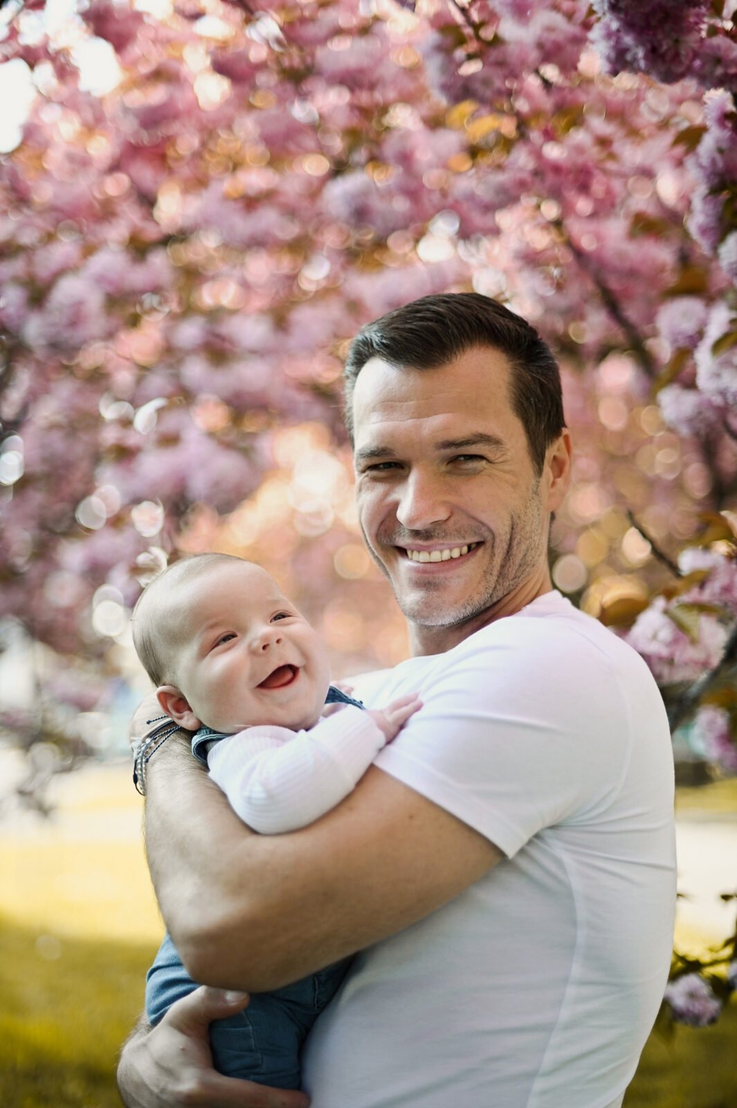 rodinné a detské fotenie, fotenie v čerešni, v Sakure v Bratislave
